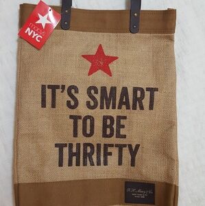 3X MACY'S VINTAGE THRIFTY TOTE SHOPPING BAG for karladurco